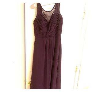Floor Length Bridesmaid Dress/Prom Gown